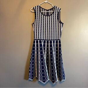 Pink Tartan A Line dress size large